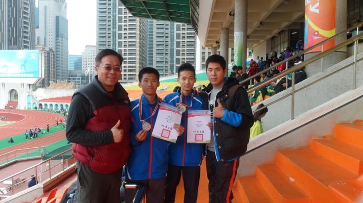 全國青年盃田徑錦標賽 成功國中勇奪男子組錦標第一名