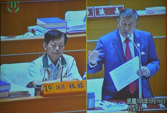 林昭錡議員首質詢聚焦竹東發展八議題 邱縣長：攜手努力造福縣民