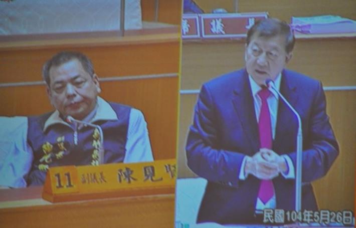 副議長陳見賢促加強豆子埔溪整治　關心竹北交流道交通問題