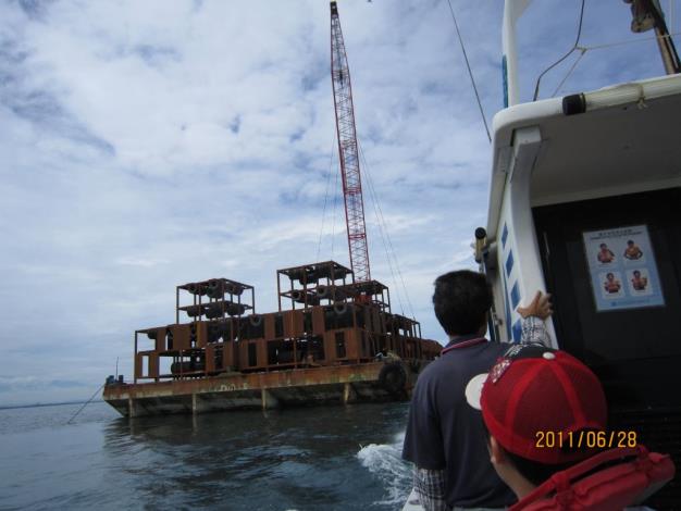 新豐坡頭漁港人工魚礁成效彰 加碼投放3座