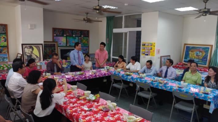 越南胡志明市國家大學參訪活動參訪中興國小