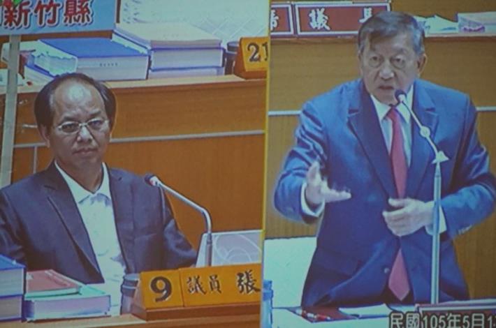 議員張志弘憶父質詢　歡迎中國醫大附設醫院落腳新竹縣