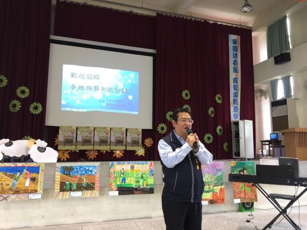 音樂下鄉第4站　華興國小音樂與藝術的對話 共5張圖片