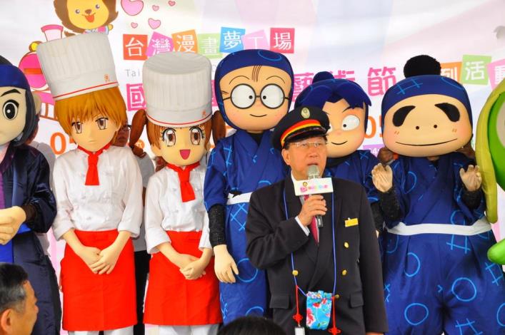 內灣動漫人偶歡樂驛站大巡遊　熱鬧登場超吸睛