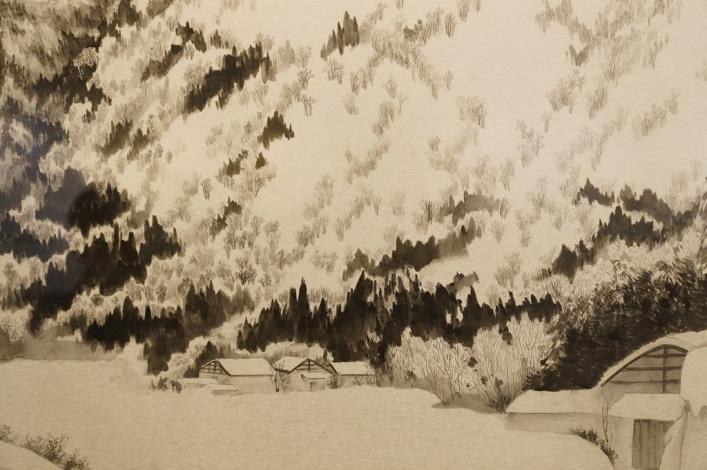 林子夷書畫作品展「緩齋蝸痕」 石彩書墨風華經典呈現