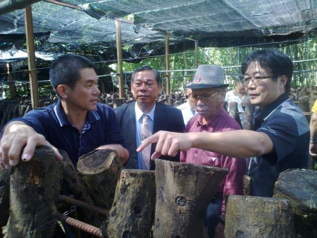  日本鳥取縣議員拜會 願協助香菇種植技術
