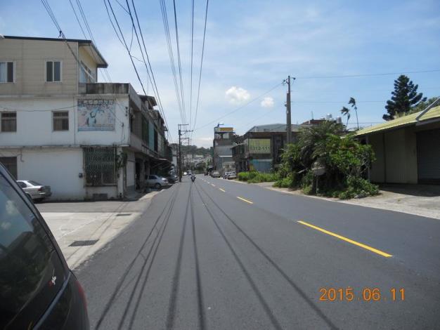 芎林下山村有條800米道路　修復完成筆直又漂亮 共4張圖片