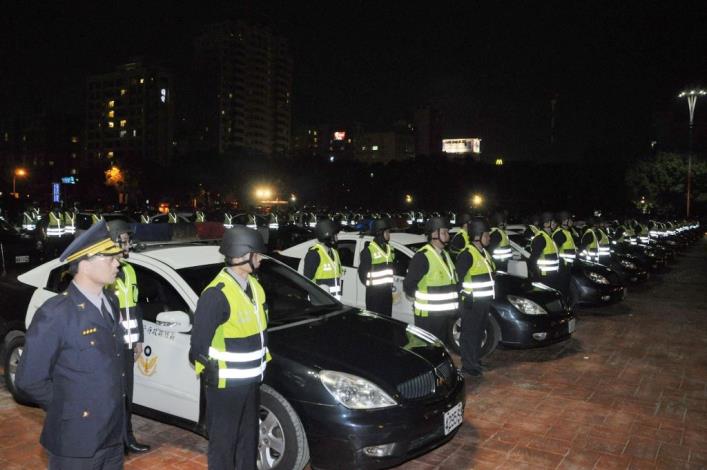 新竹縣春安工作起跑 縣長率領警兵民力宣誓確保春安