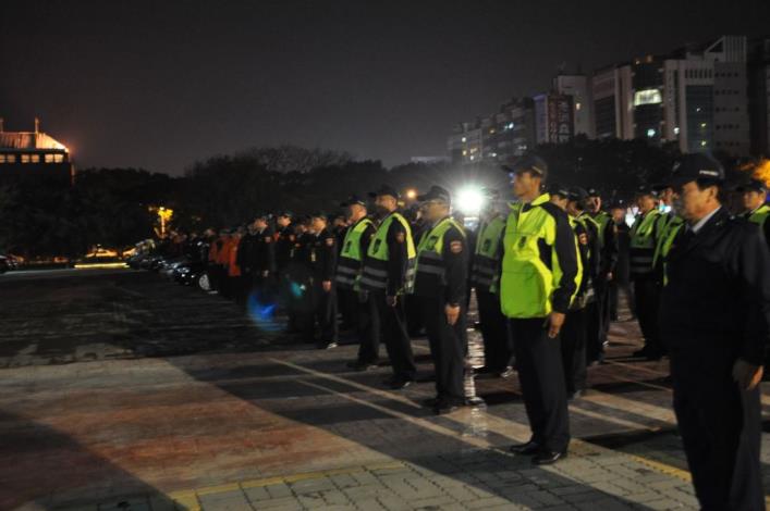 新竹縣春安工作起跑 縣長率領警兵民力宣誓確保春安 共13張圖片