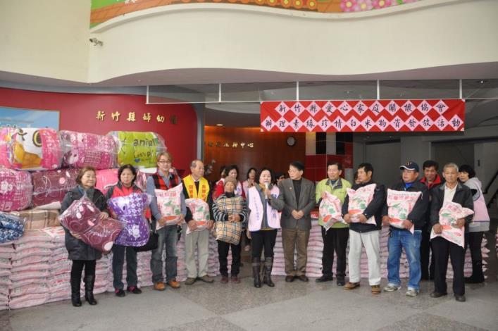 白米一萬斤、棉被500床　善心人士溫暖貧苦、弱勢團體 共8張圖片