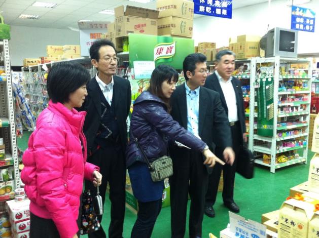 日本「農民市場」經營者訪問團蒞臨竹縣 進行意見交流
