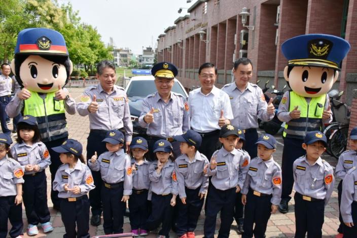 一日小小交通警察在竹縣 寓教於樂建立交通安全觀念
