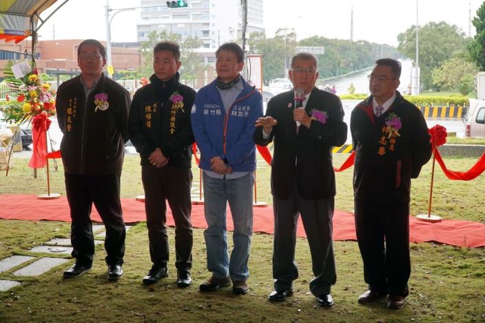 湖口光復路人行步道啟用　歡迎企業綠帶認養 共6張圖片