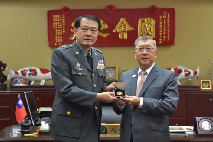 新竹後備指揮部106年後備軍人晉任暨表揚活動 共14張圖片