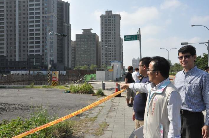 竹北市勝利11路工安意外　縣府勒令停工、要求緊急應變搶修 共8張圖片 的圖片