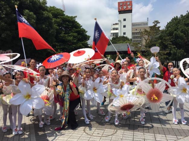 光明國小日本夜來祭桐花舞 用舞蹈做好國民外交