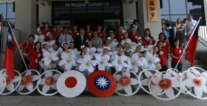 光明國小日本夜來祭桐花舞 用舞蹈做好國民外交 共9張圖片