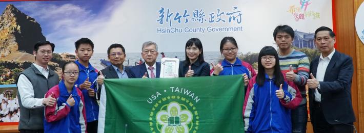 全國第一所榮獲國中!　華山國中獲環保署臺美生態學校綠旗認證