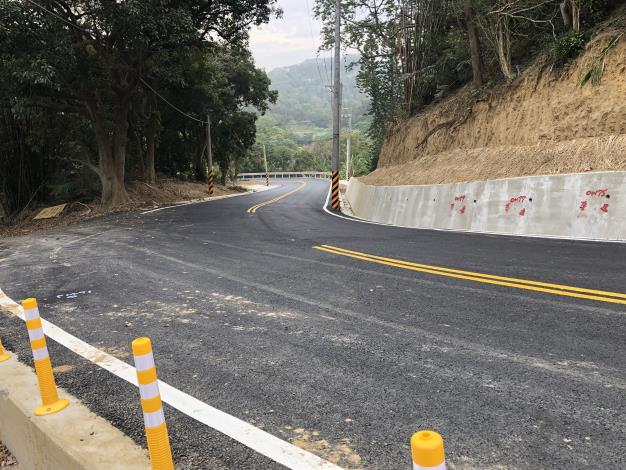 寶山鄉新珊一路、新珊二路道路整建竣工 持續提升道路安全 共2張圖片