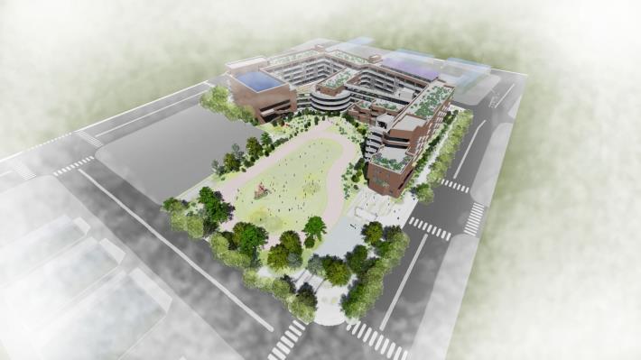 竹北市嘉豐國小新建案  將打造竹縣首座鑽石級綠建築校園