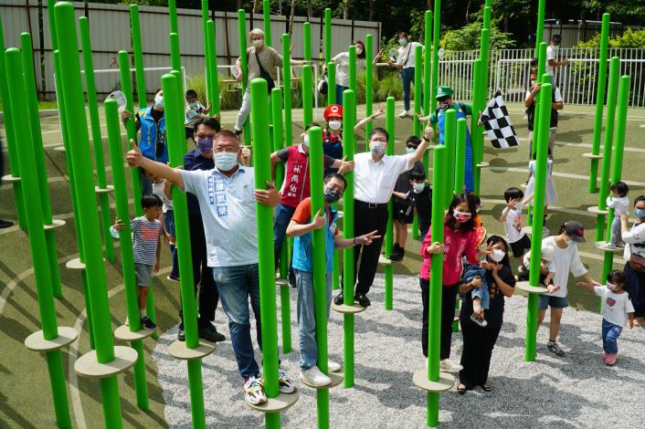 好玩的公園就在我家 竹北市公24興隆公園試玩 7/9正式「開箱」