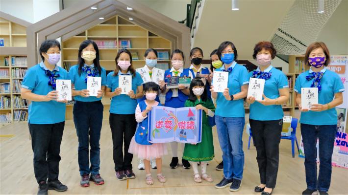 竹縣女童軍會贈4校一萬元購書經費  推動閱讀教育