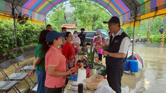官網－新竹縣新住民家庭服務中心『藝』起『粽』動員 ，透過食物分享不同國家的文化。4