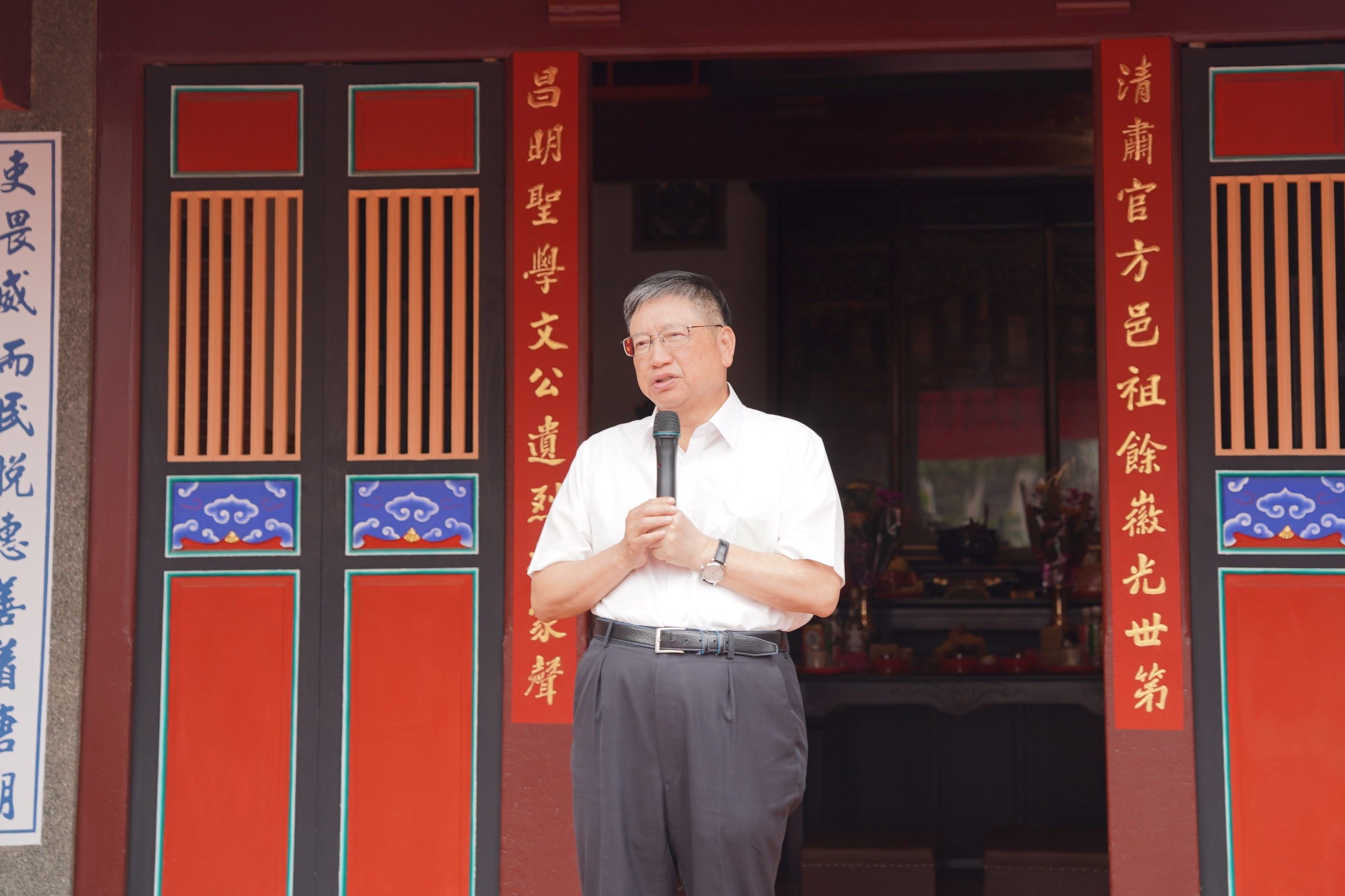 官網DSC03436新竹縣長楊文科表示，縣府堅定支持文化資產.JPG