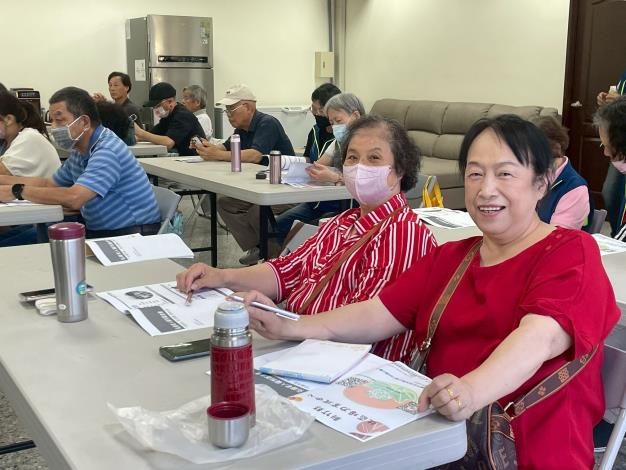 官網-本月9日在北埔社區活動中心舉辦的共生社區發展分享 (1)