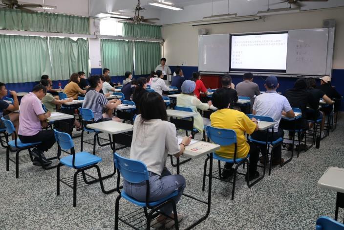 社會組答題現場