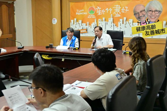 新竹縣副縣長陳見賢9月17日主持114年第3次食安會報。