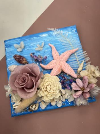 新竹縣竹北區社會福利服務將於10月4日辦理「肌理畫手作」活動。