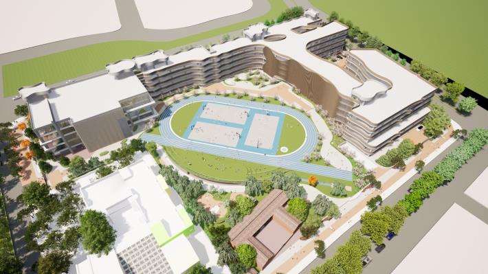 文興國中模擬圖