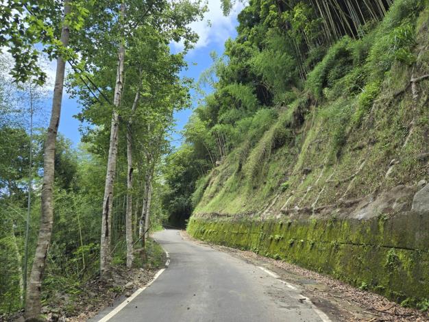 尖石鄉玉峰村上抬耀聯絡道2K 000公共設施災害復建工程(2)