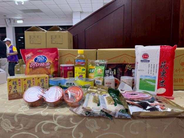 官網-白米、麵條、罐頭及沖泡飲品等物資