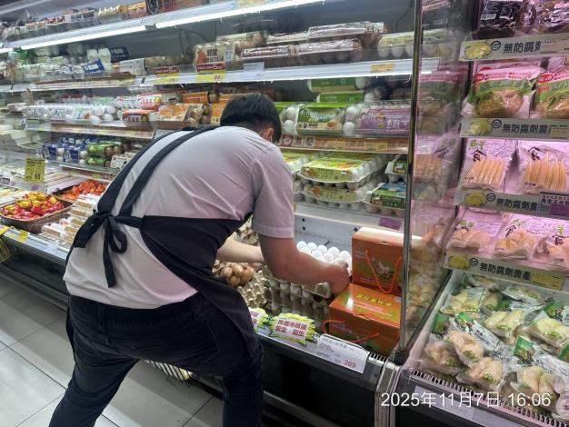 官網-竹縣2超市預防性下架同批號雞蛋