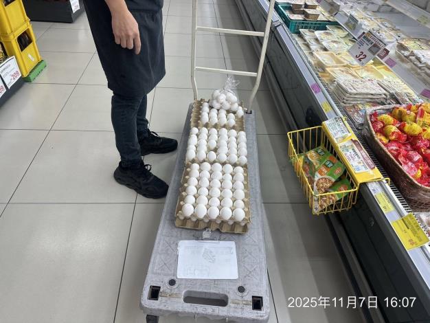 官網-衛生局接獲通報後立即啟動預防性下架稽查，當日已完成蛋品下架
