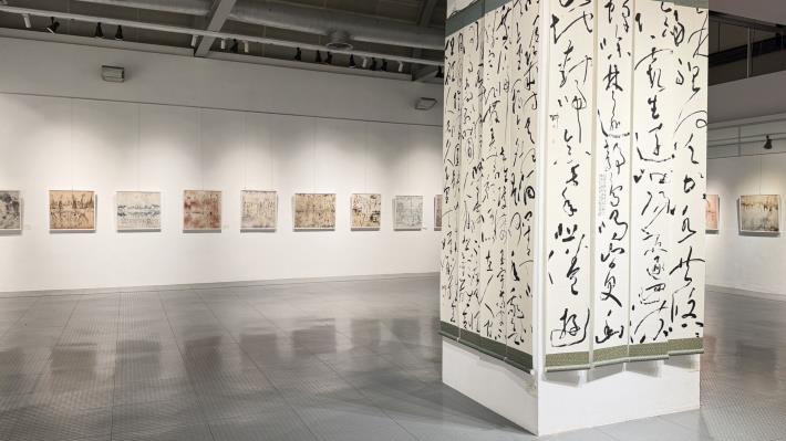 官網-竹縣府文化局美術館自即日起至12月21日，於105展廳推出「黑崮蒔光 謝石鴻、謝亞傑父子書畫聯展」