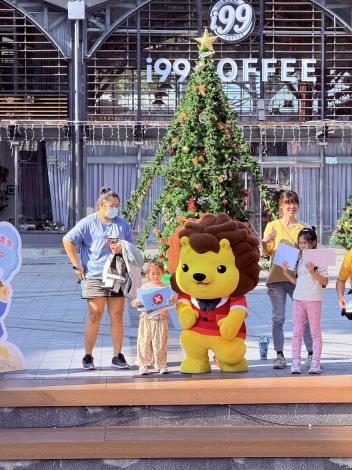 官網-「皮皮獅帶你玩‧第一站」皮皮獅瘋套票於今(7日)在竹東火車站旁「Wah！幾散竹東」熱鬧登場 (2)