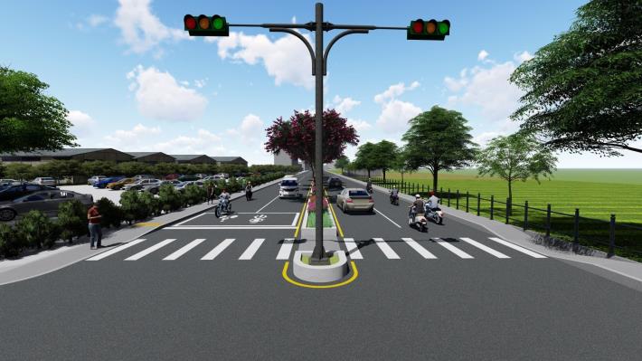 官網-新埔鎮褒忠路拓寬工程模擬圖 (4)