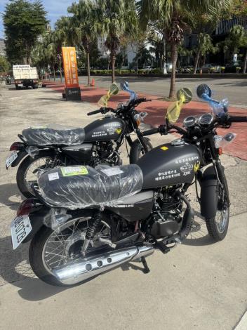 野狼125消防勤務機車