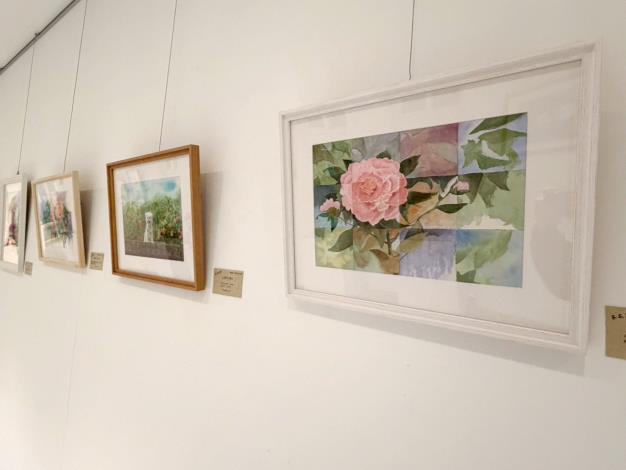 以茶花為主題的畫展