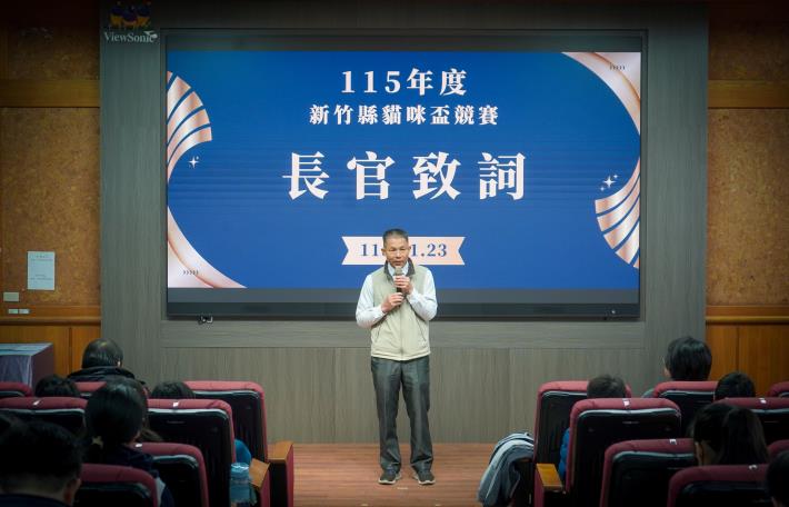 副局長林益洲肯定指導老師與學生辛勤付出