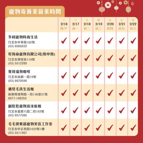 寵物寄養業營業時間 (4)