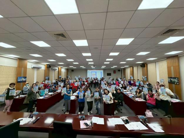 新竹縣政府3月10日辦理社區聯繫會報，圖為政風利益衝突迴避宣導。 的圖片