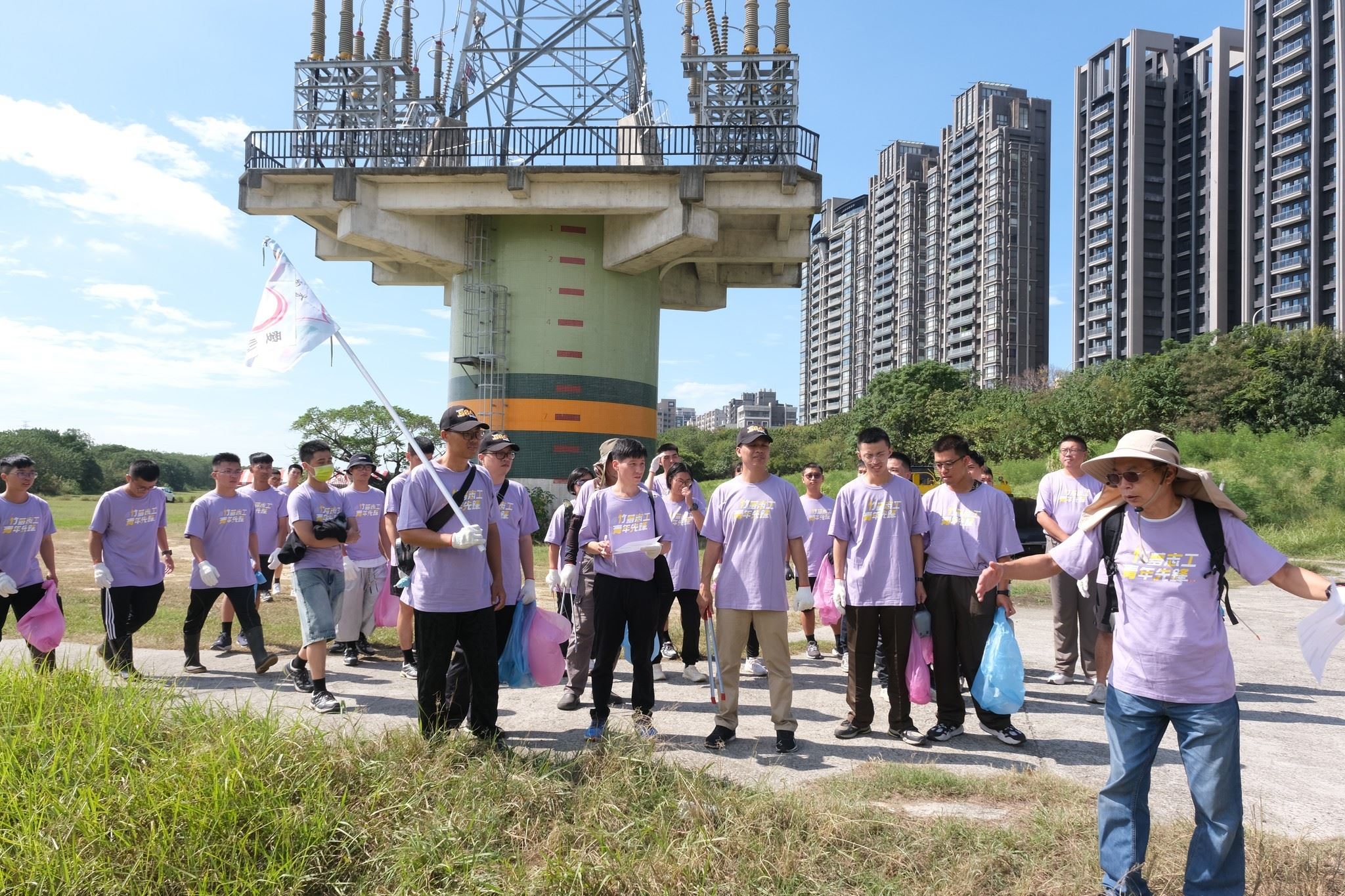 竹青志工隊114年新竹頭前溪淨溪活動。 (2)