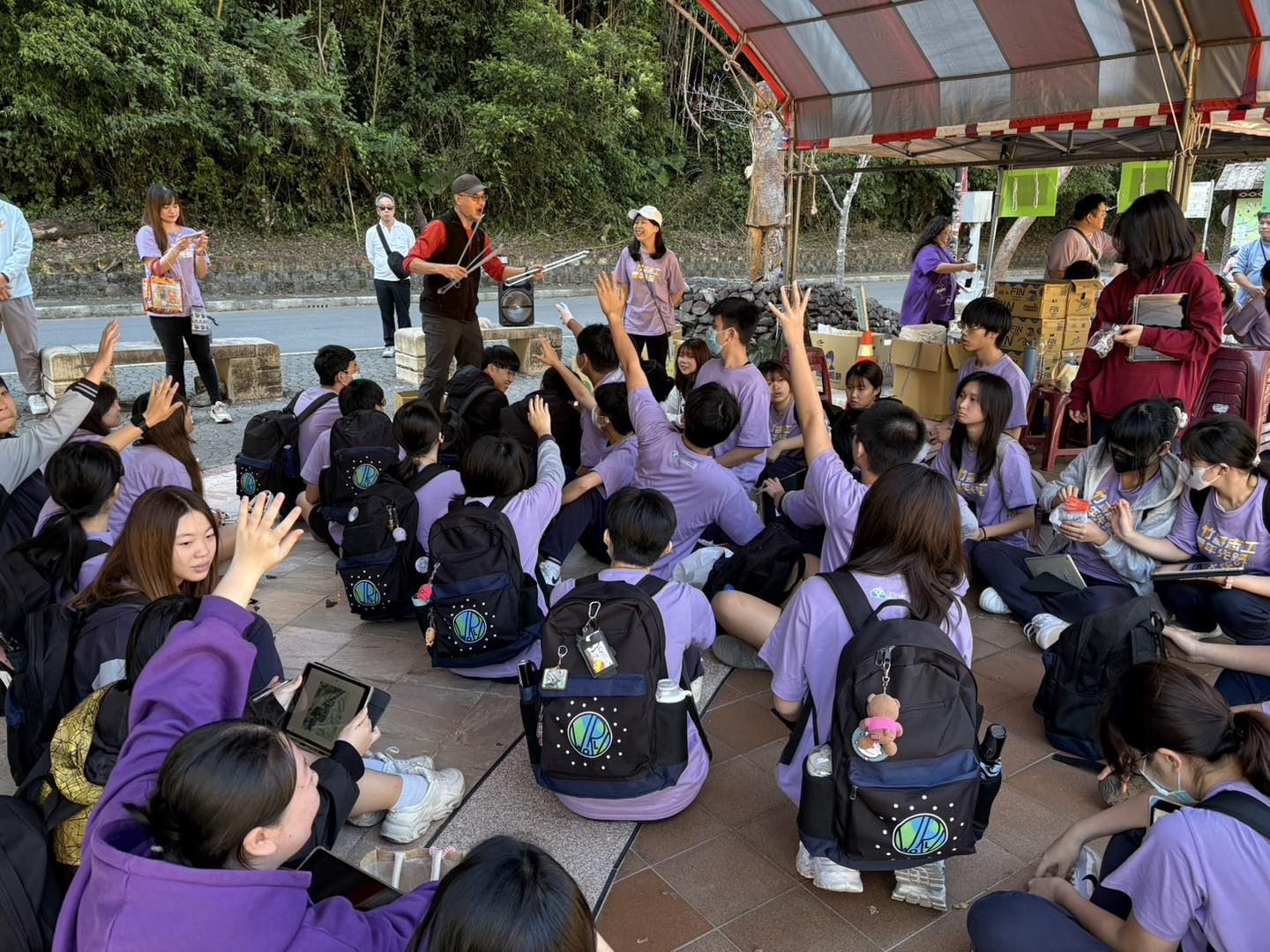 竹青志工隊114年五峰淨山活動。 (2)