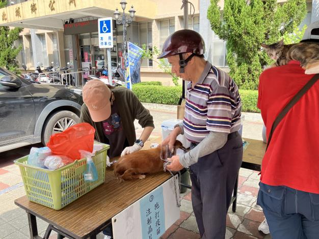 狂犬病預防註射尖石鄉巡迴.JPG