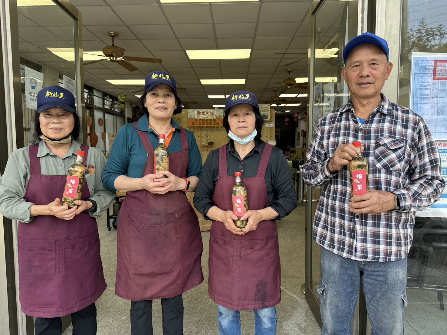 「福菜」與「蘿蔔」不僅是當地重要的產銷作物，更是社區長輩多年來的共同記憶與生活重心。(新埔新北社區提供)