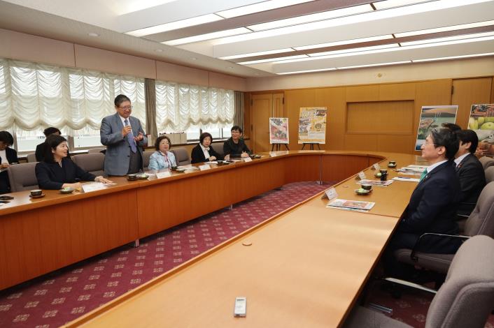 IMG_7162新竹縣長楊文科與鳥取縣知事平井伸治會面交流 的圖片
